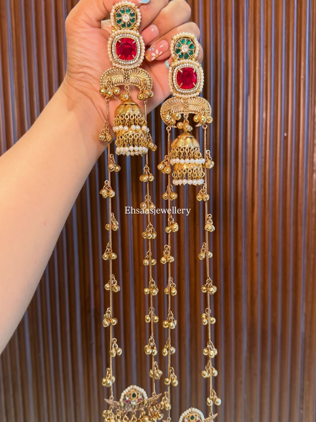 The Maharani Grand Festive Jhumkas
