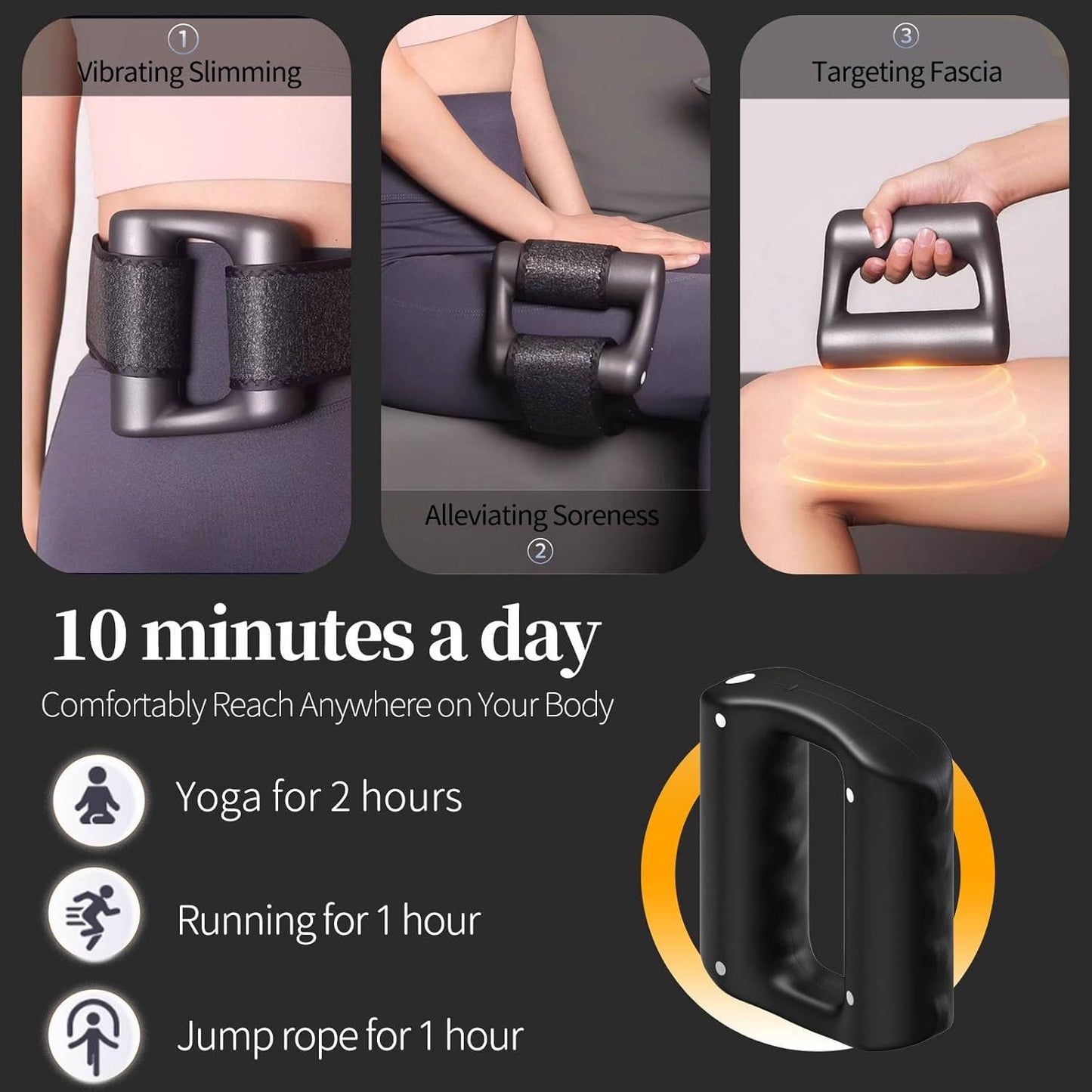 Bionic Heated Massager, Wireless Portable