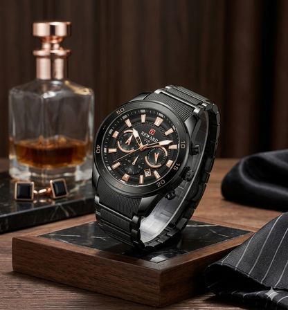 Mens-waterproof-multifunctional-quartz
