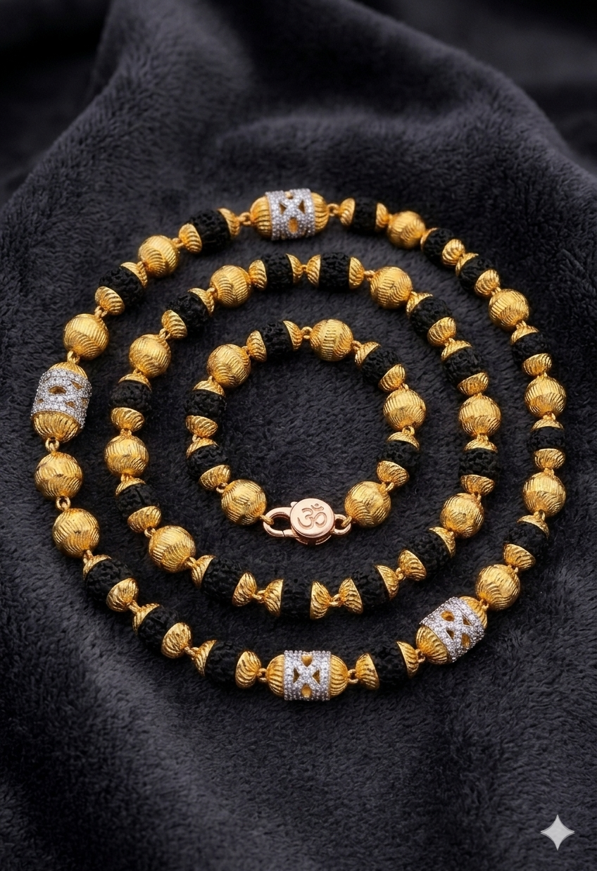 The Royal Rudraksha Heritage Mala