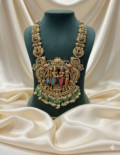 Handpainted Necklace Set