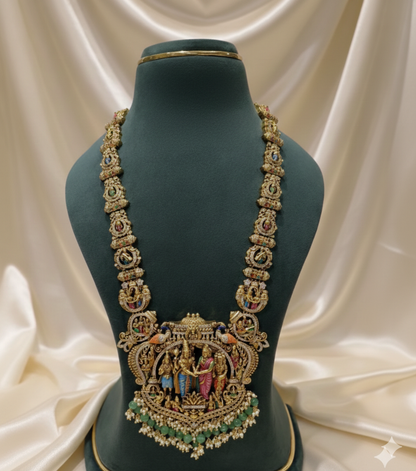 Handpainted Necklace Set