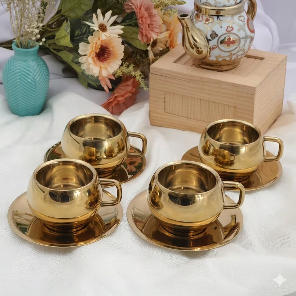 Vedic Heritage Golden Brew Set