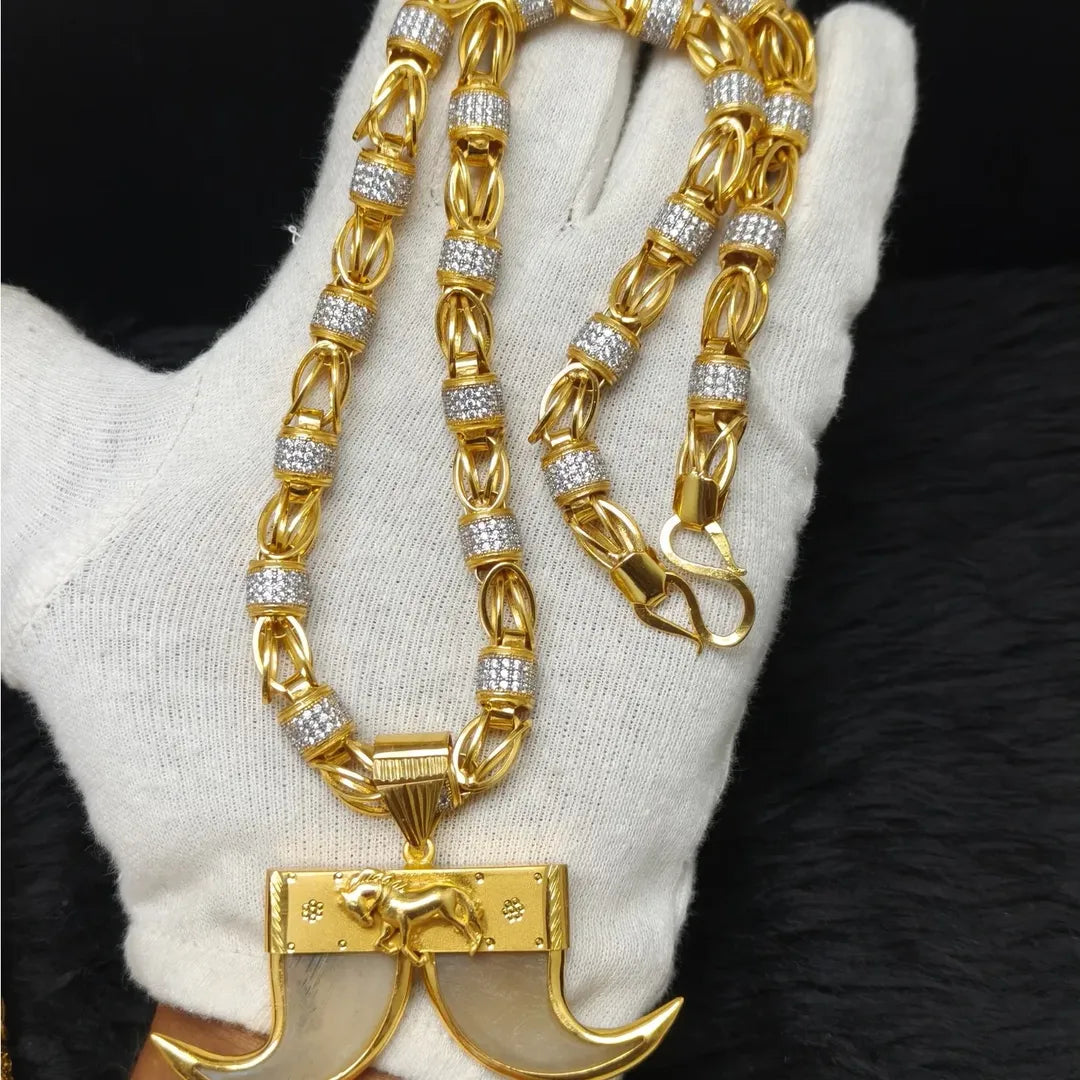 Golden Pride Tiger Claw Chain