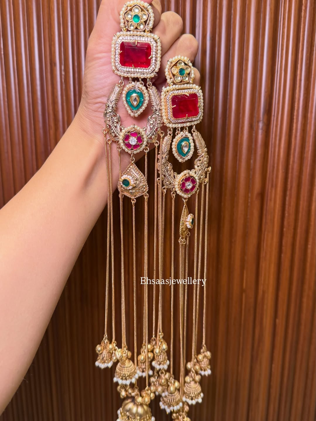The Maharani Grand Festive Jhumkas